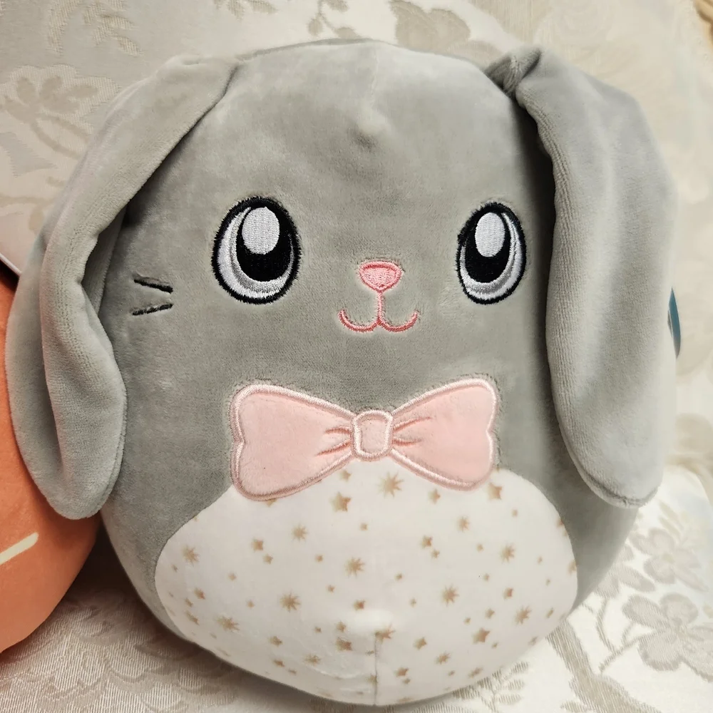 Squishmallows Easter Caroleena The Carrot & Blake The Bunny Rabbit Plush 8